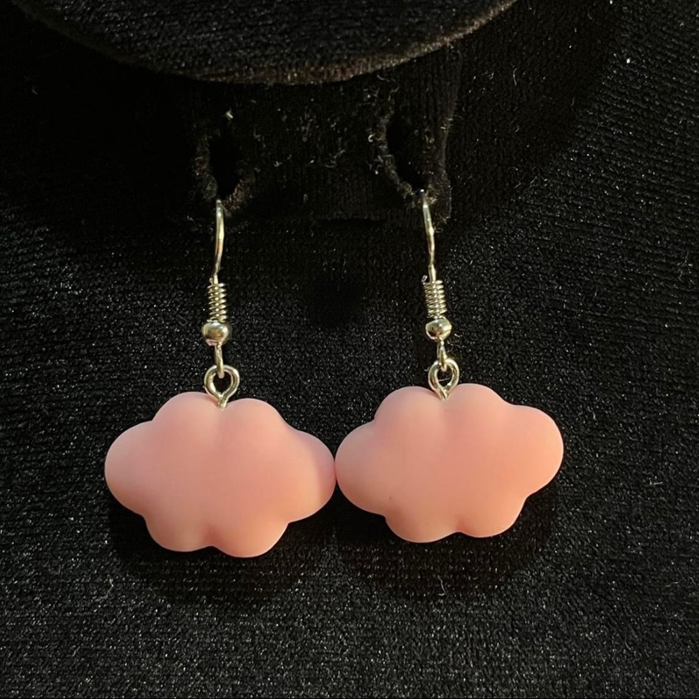 Pink Cloud earrings